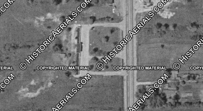 Biltmore Motel - 1954 Aerial Photo